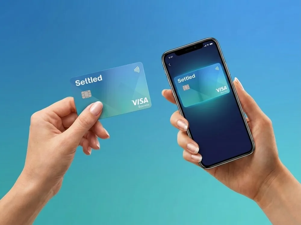 A Settled virtual and physical card